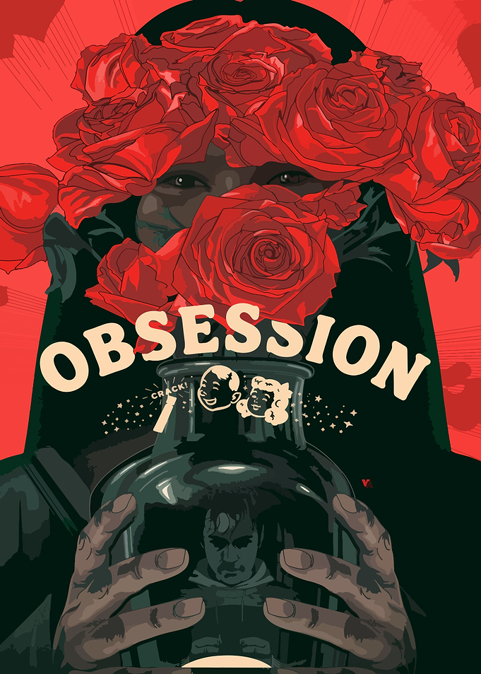 Obsession Rose Poster
