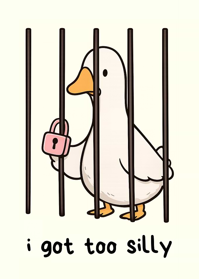 Silly Goose Poster