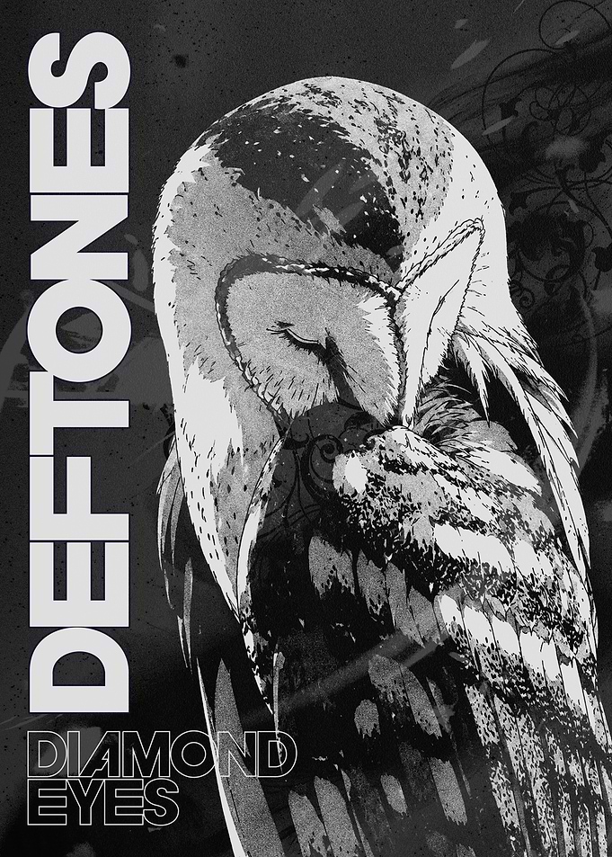 Deftones Diamond Eyes anime style