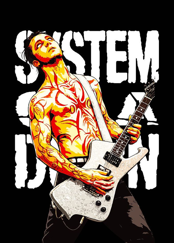 System of a Down Daron Malakian Art