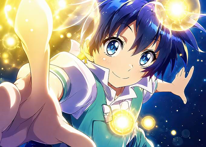 Aladdin from Magi Anime Character