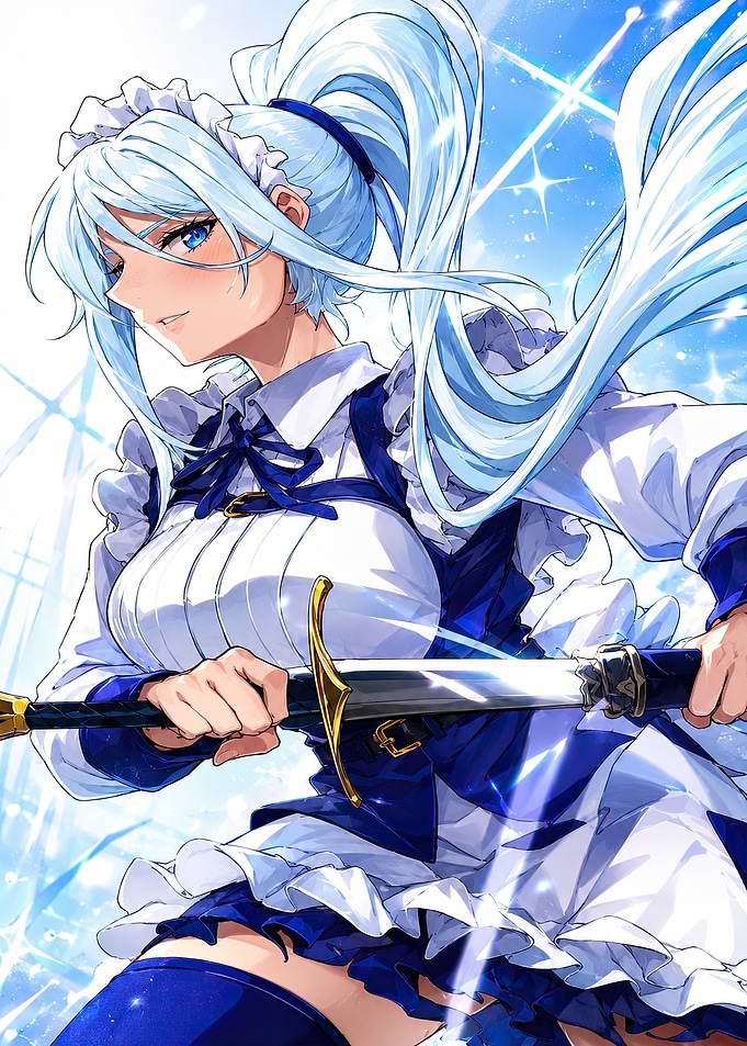 Sylpha Langlis with Sword