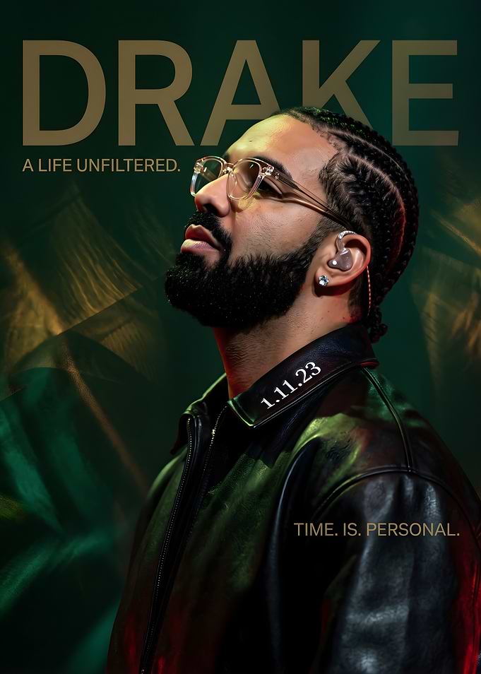 Drake A Life Unfiltered Poster