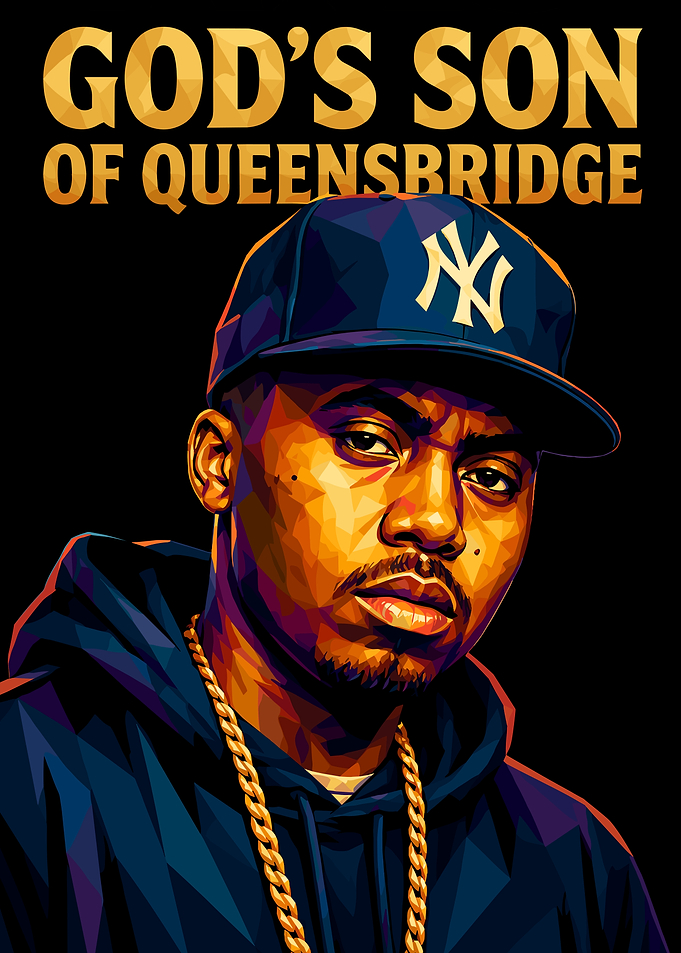 Nas God's Son of Queensbridge Poster
