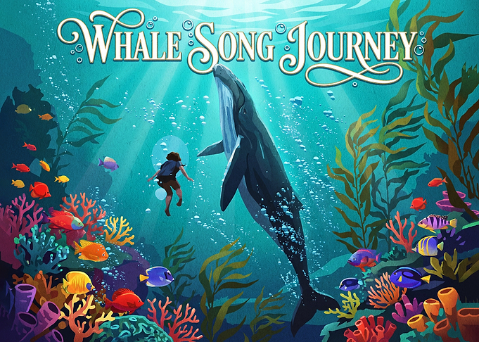 Whale Song Journey Underwater Scene