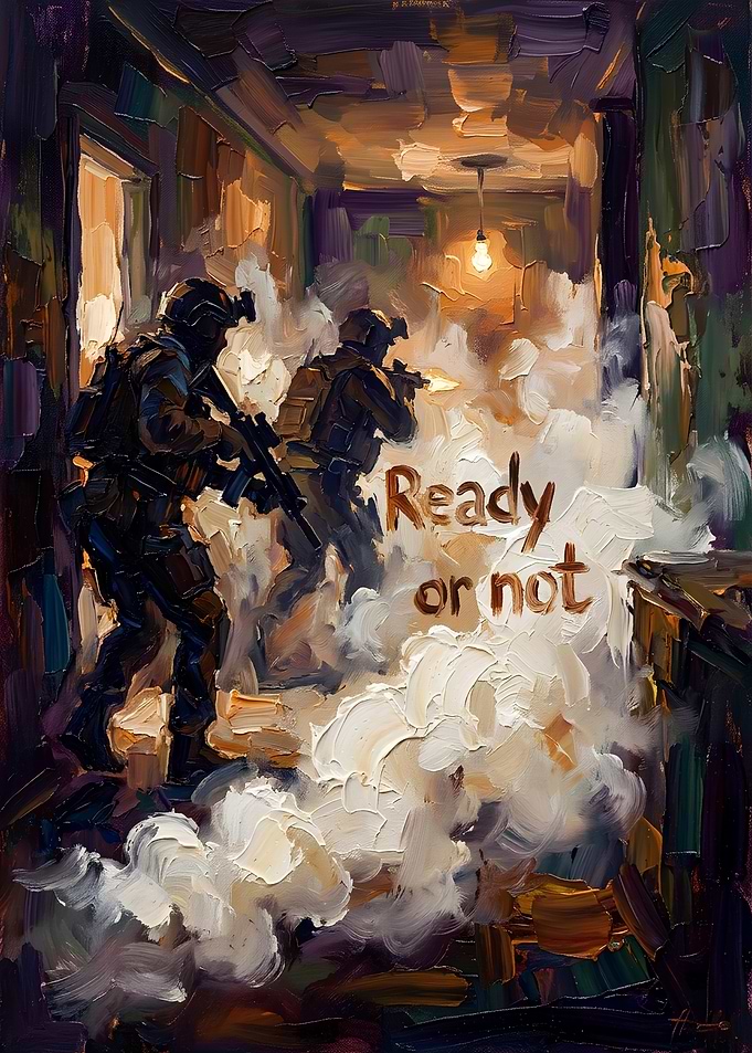 Ready or Not Tactical Squad Painting