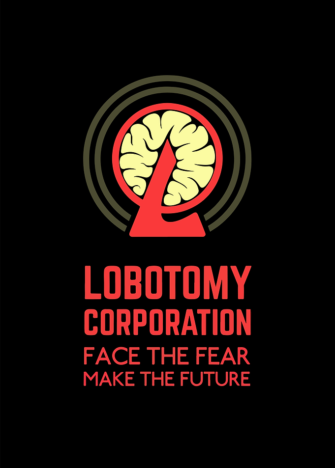 Lobotomy Corporation Logo Poster