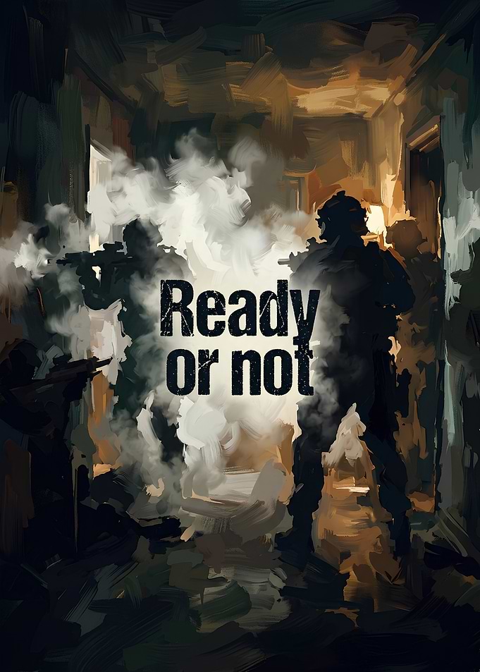 Ready or Not Tactical Game Poster