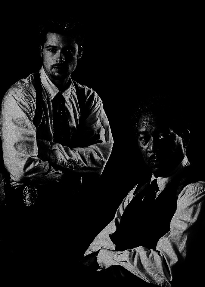 Se7en Movie Detectives Portrait