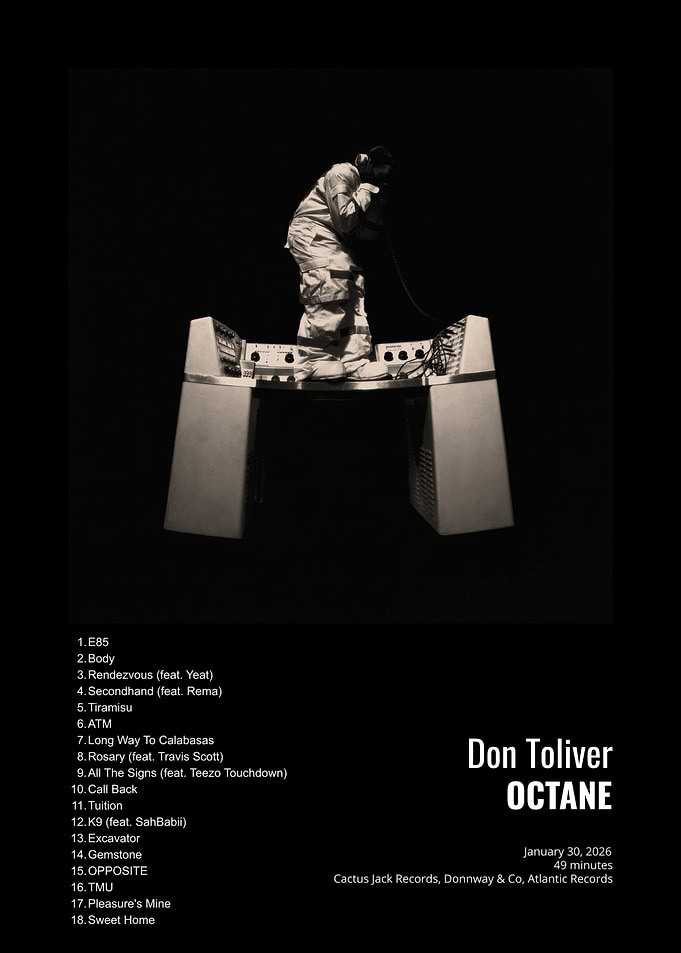 Don Toliver Octane Album Cover
