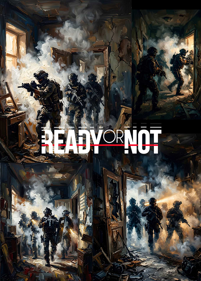 Ready or Not Tactical Game Poster