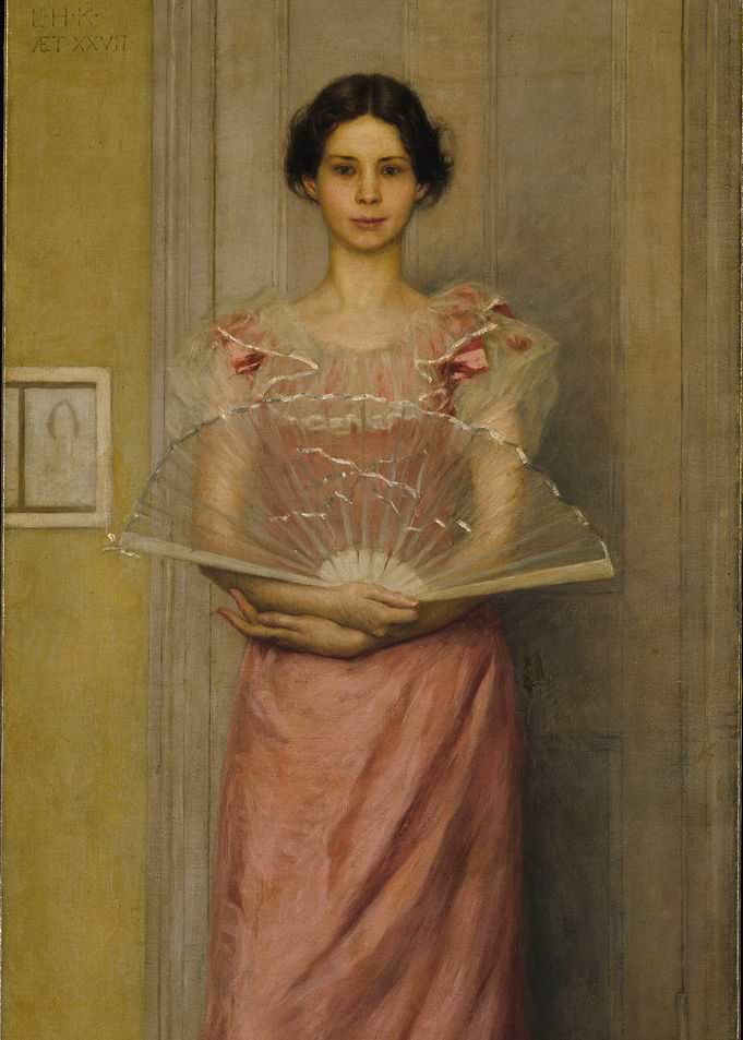 Portrait of a Lady with Fan