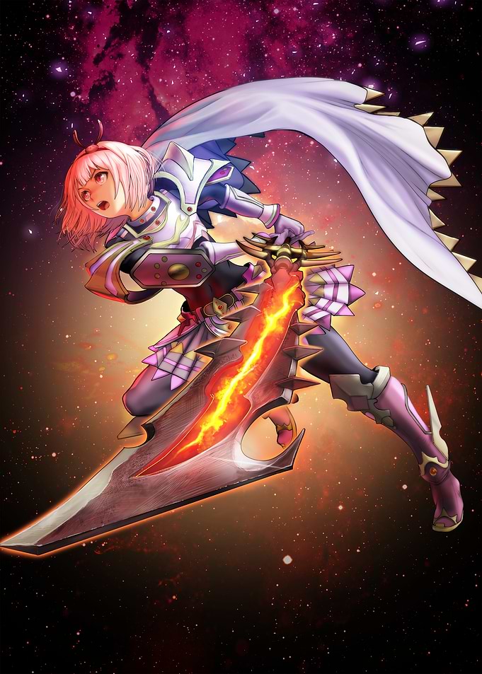 Kindled Heroine Charlotte (Special Art)