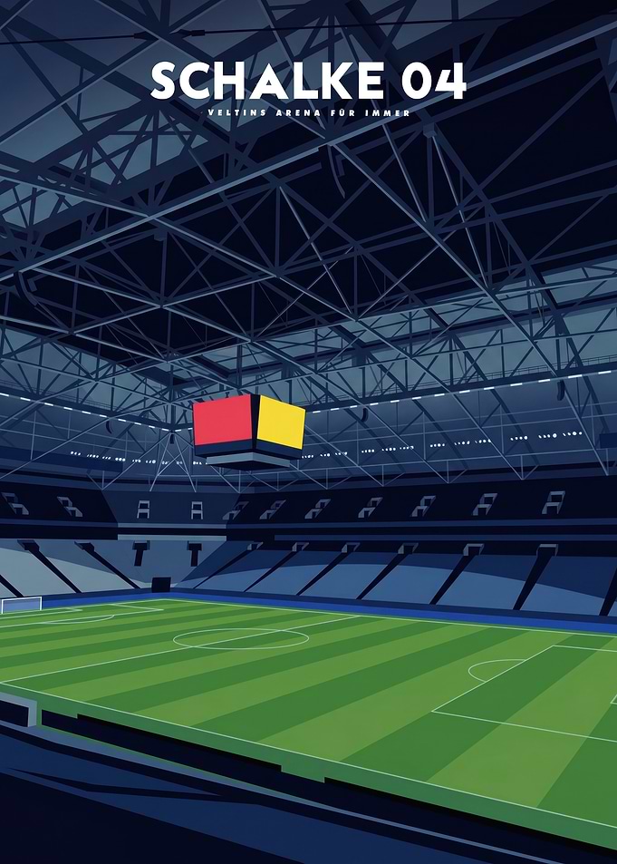 Das Herz Des FC Schalke Schlägt Hier