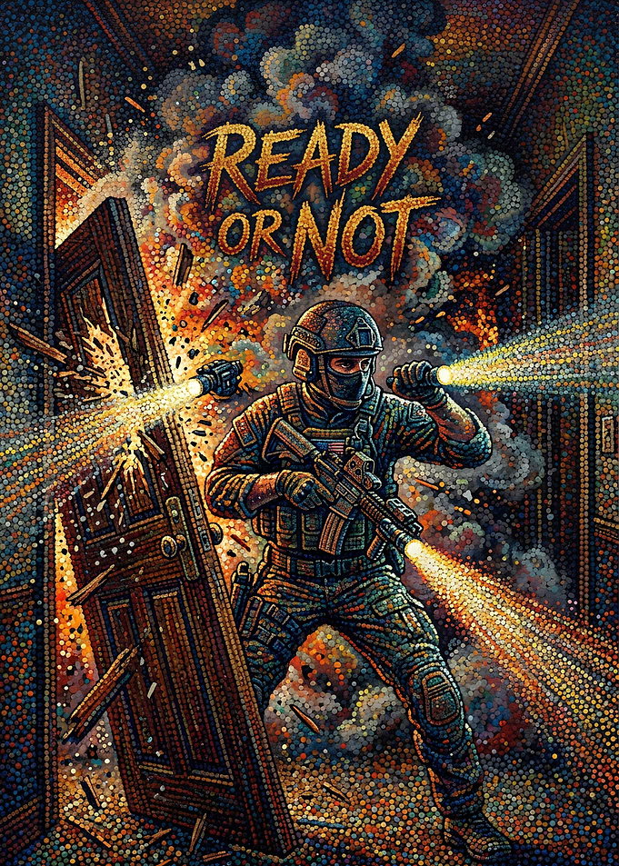 Ready or Not Tactical Shooter Poster