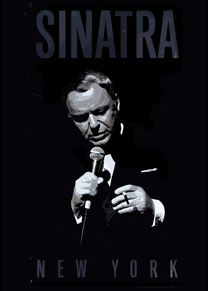 Frank Sinatra New York Poster