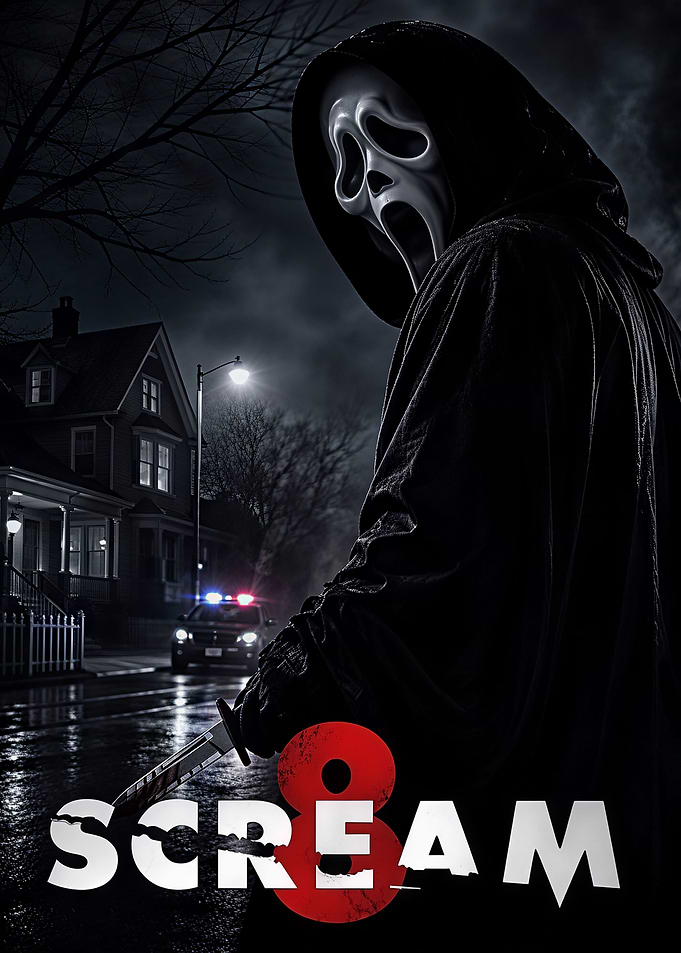 Scream 8 Movie Poster Concept
