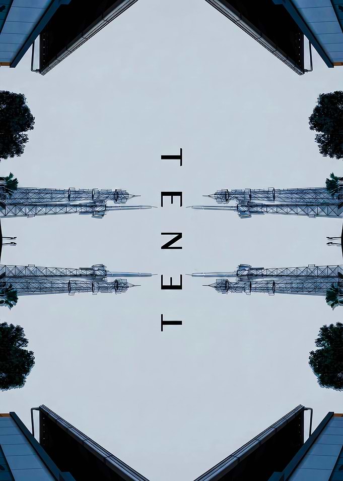 Tenet Movie Poster Mirror Effect