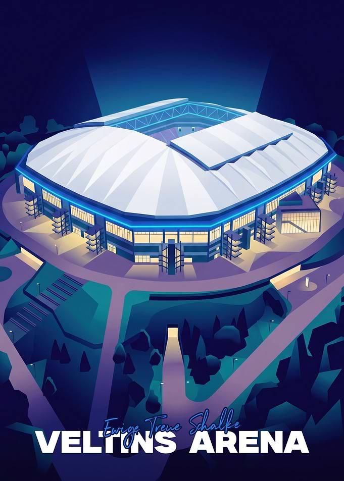 Veltins Arena Echoes With Football History