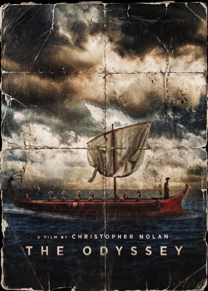 The Odyssey Christopher Nolan Movie Poster