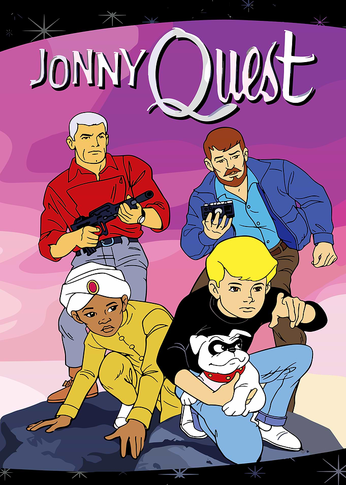 Jonny Quest Classic Cartoon Poster