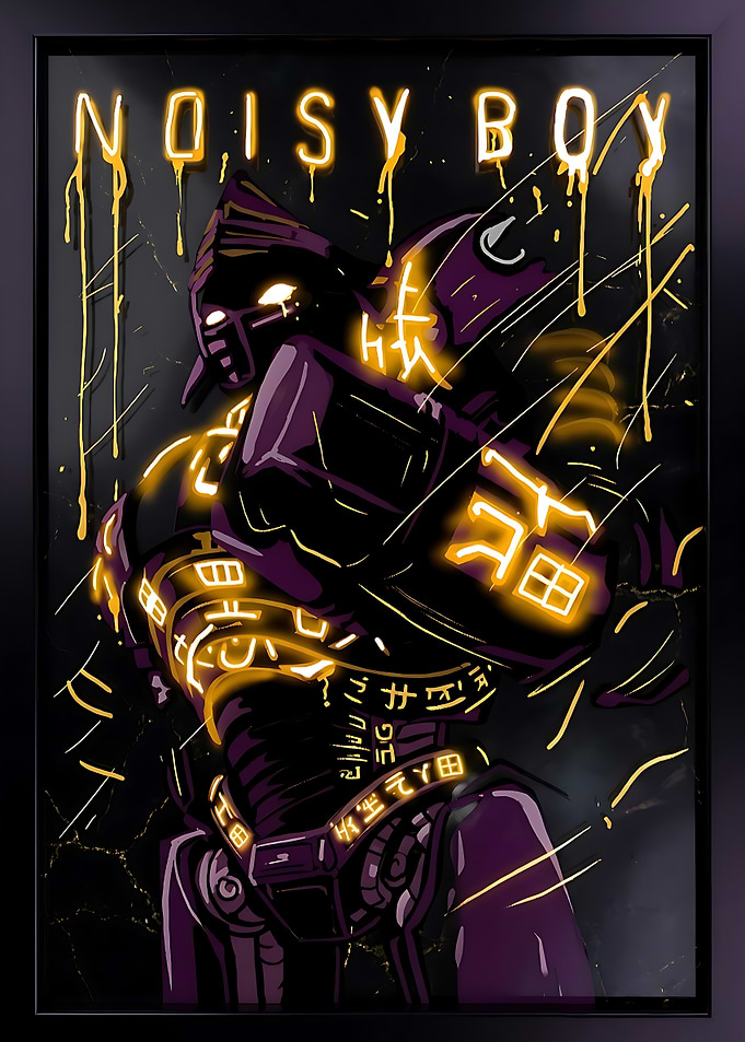 Noisy Boy Real Steel Robot Poster