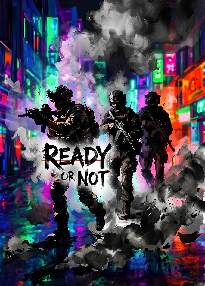 Ready or Not Tactical Game Poster