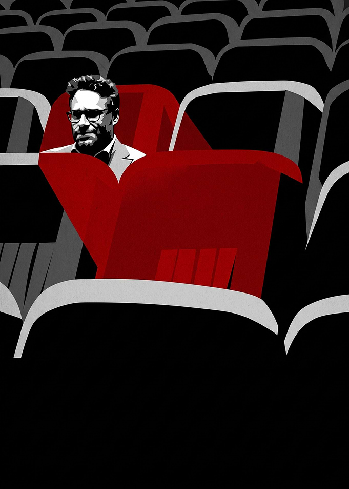Seth Rogen in Movie Theater Poster
