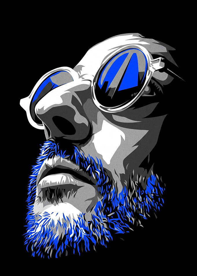 Stylized Portrait of Leon the Professional