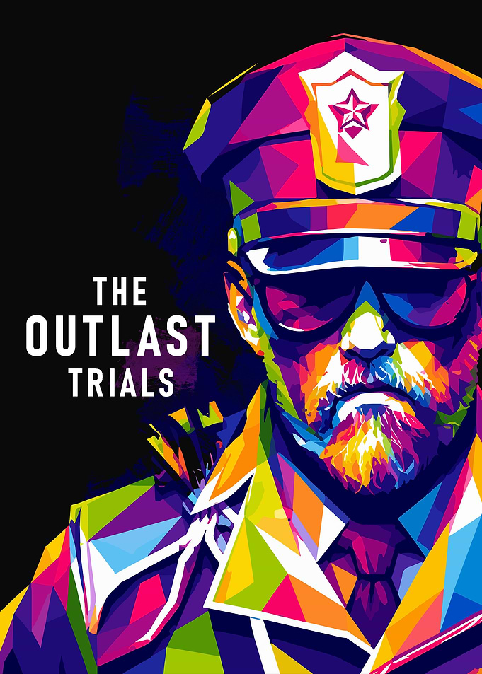 The Outlast Trials Pop Art Poster