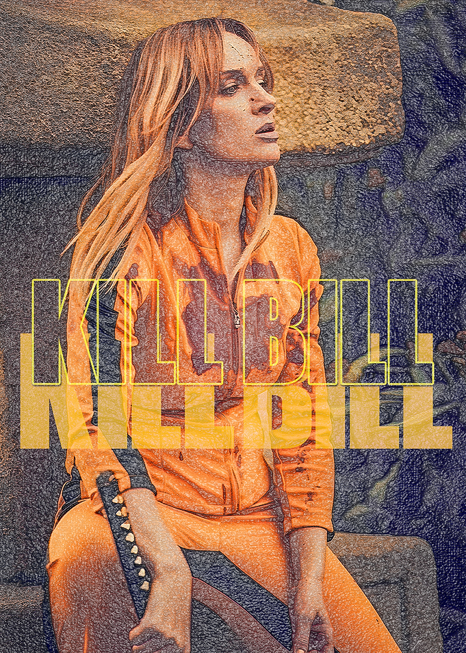 Kill Bill The Bride Poster