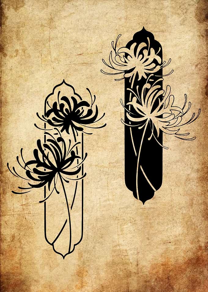 Spider Lily Floral Art Print