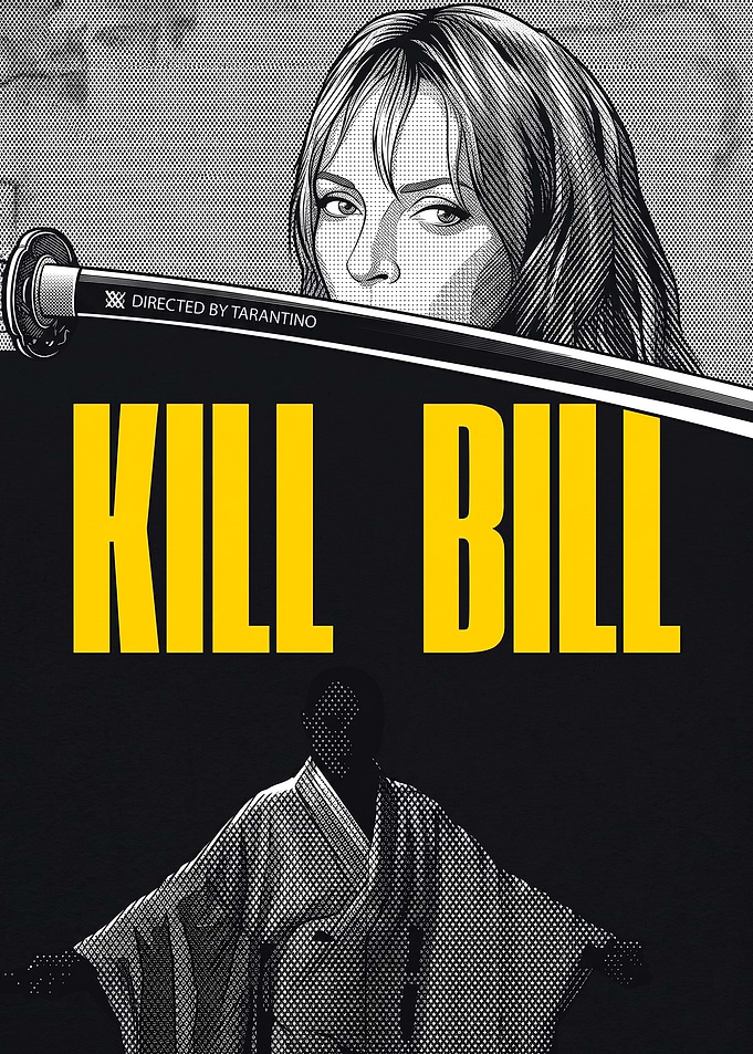 Kill Bill Movie Illustration