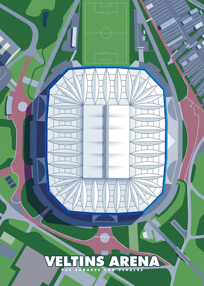 Veltins Arena Echoes With Football History