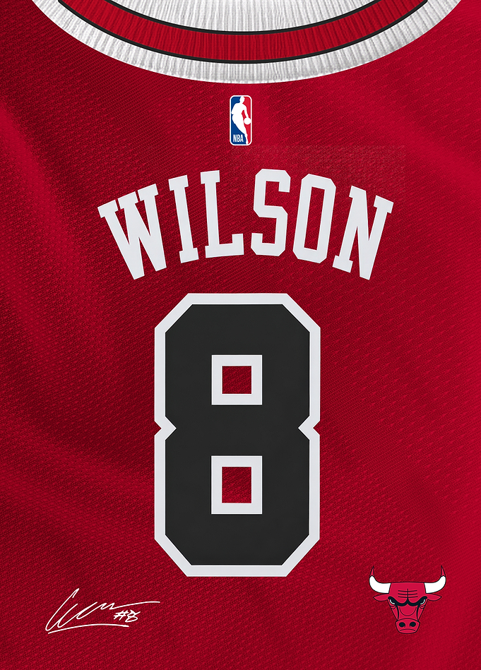 Bulls Signature Jersey- Caleb Wilson