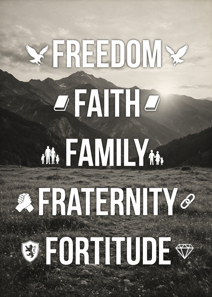 Inspirational Five Fs Poster