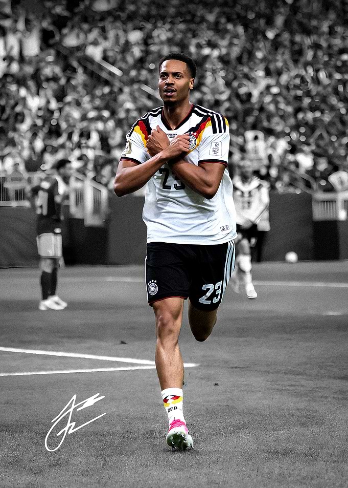 Felix Nmecha Germany Soccer Celebration