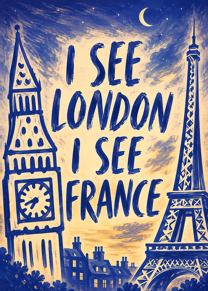 I See London I See France Poster
