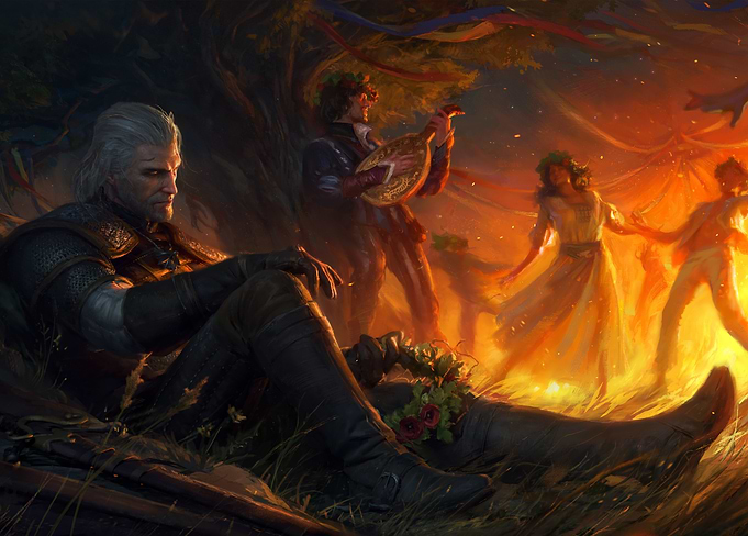 Geralt in Songs of the Past
