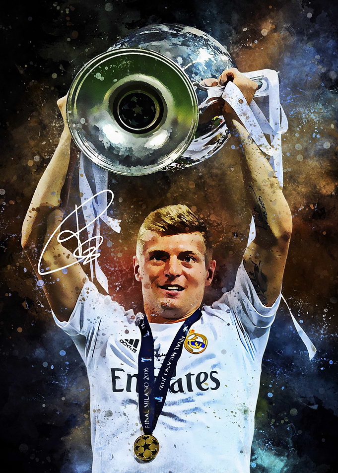 Toni Kroos Champions League Victory