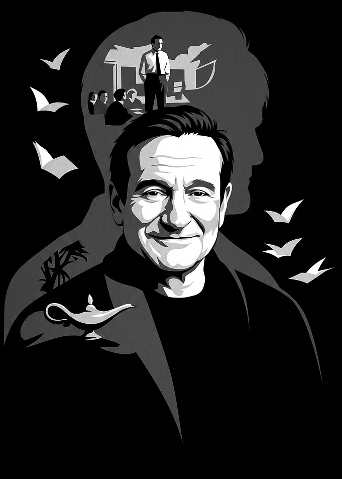 Robin Williams Tribute Portrait
