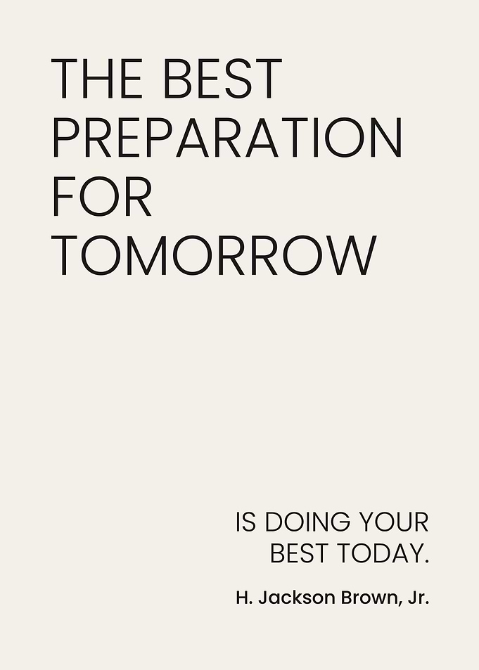 Inspirational Quote Typography Poster