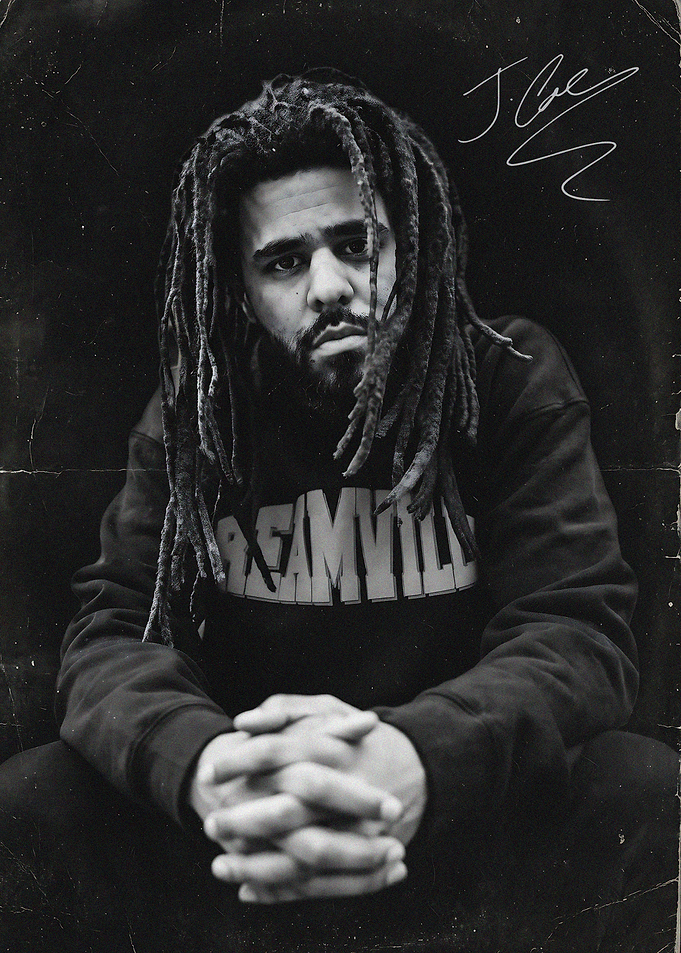 J. Cole Dreamville Portrait