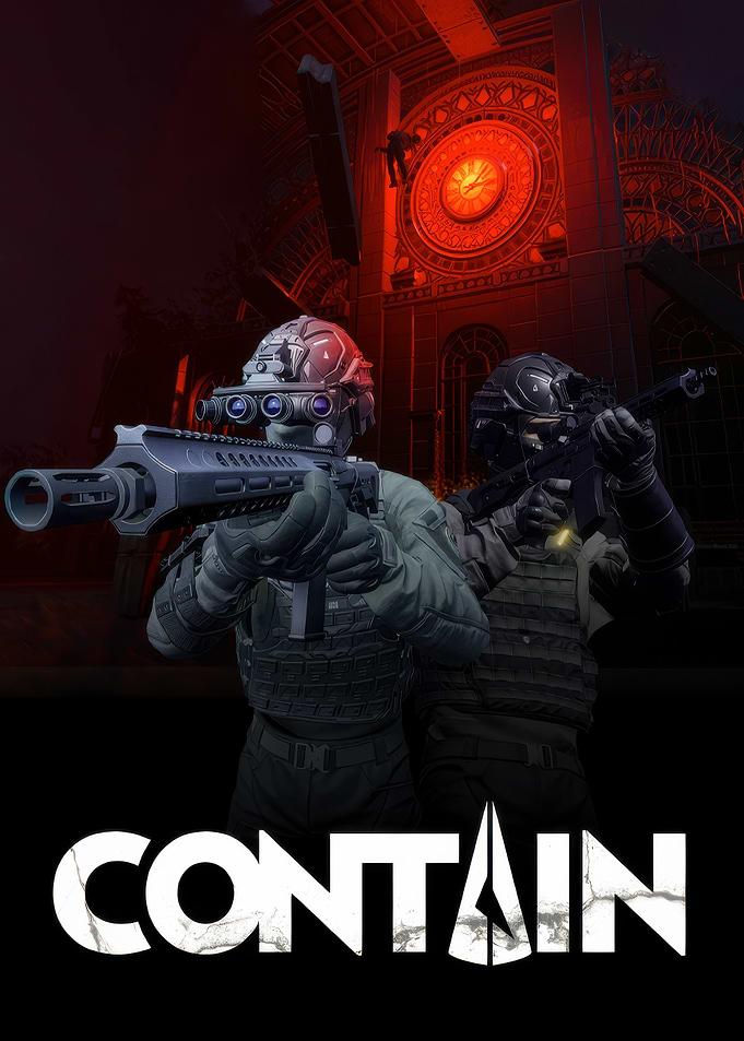Contain Tactical Shooter Game Poster
