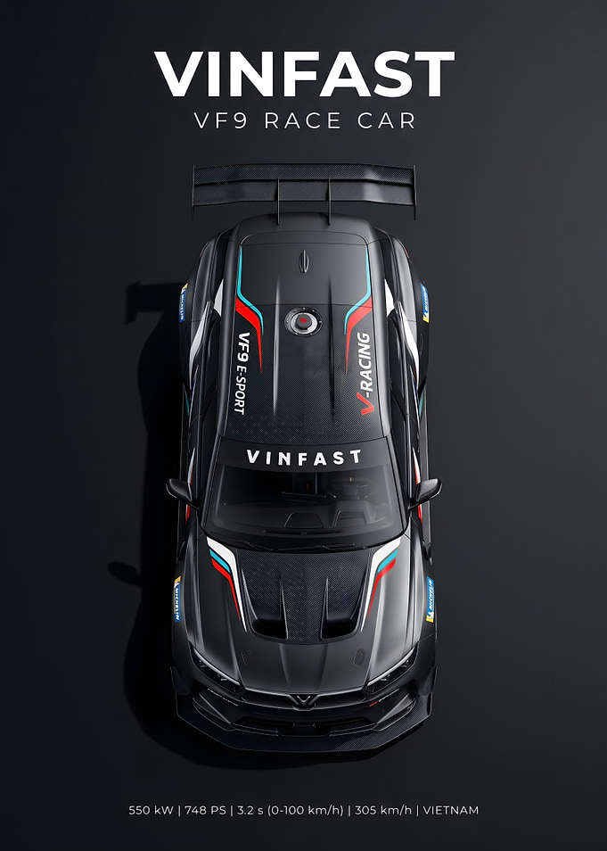 VinFast VF9 Race Car Concept
