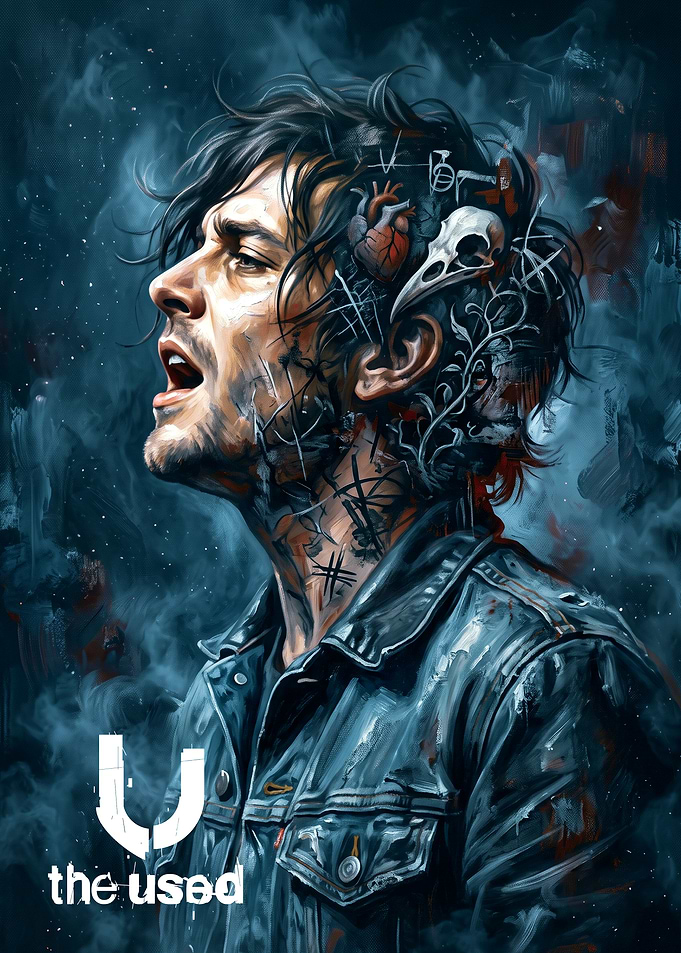 The Used Band Art Poster