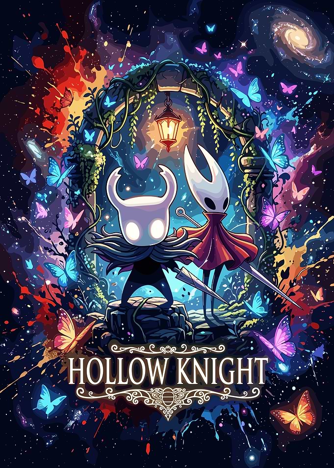 Hollow Knight Cosmic Adventure Art
