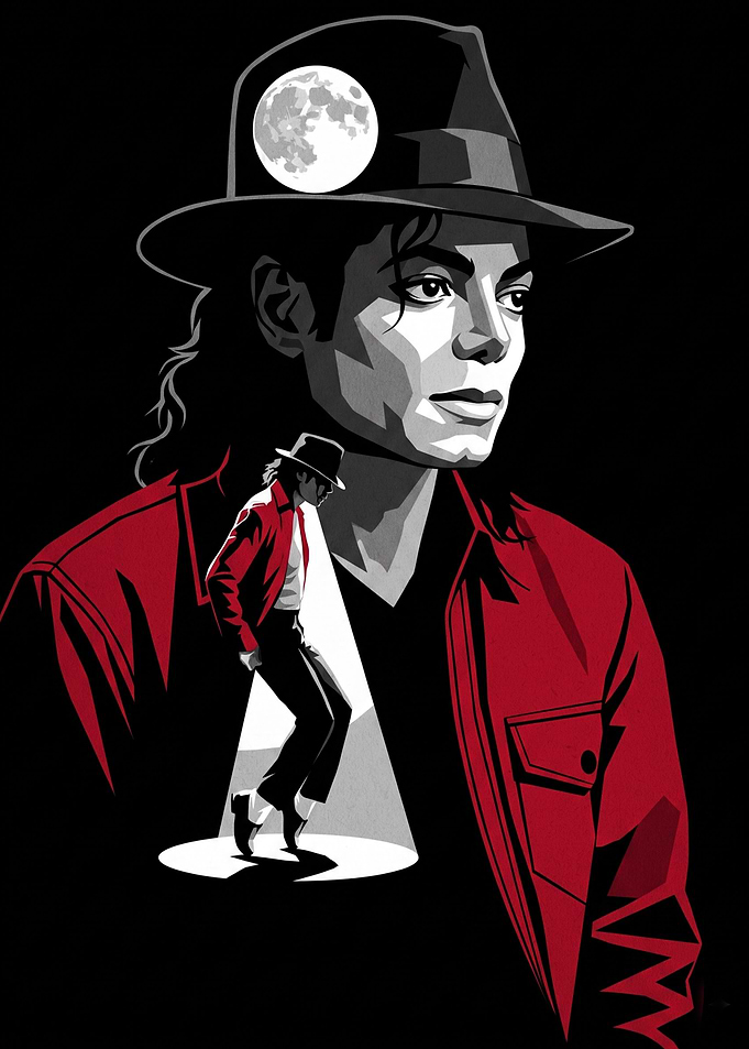 Michael Jackson Pop Art Portrait
