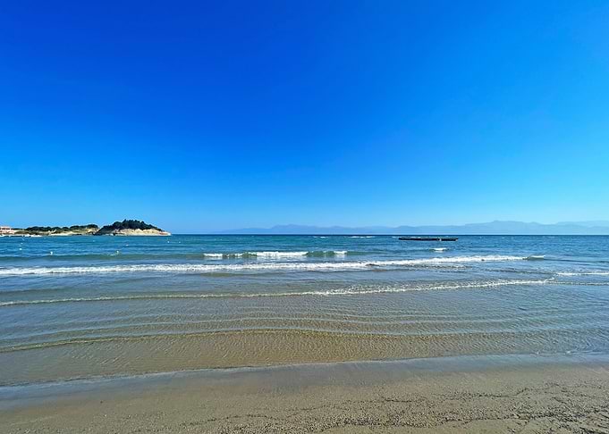 Serene Coastal Beach Landscape
