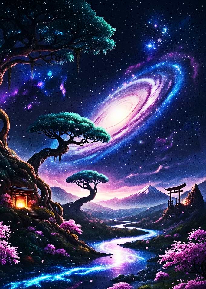 Cosmic Mount Fuji